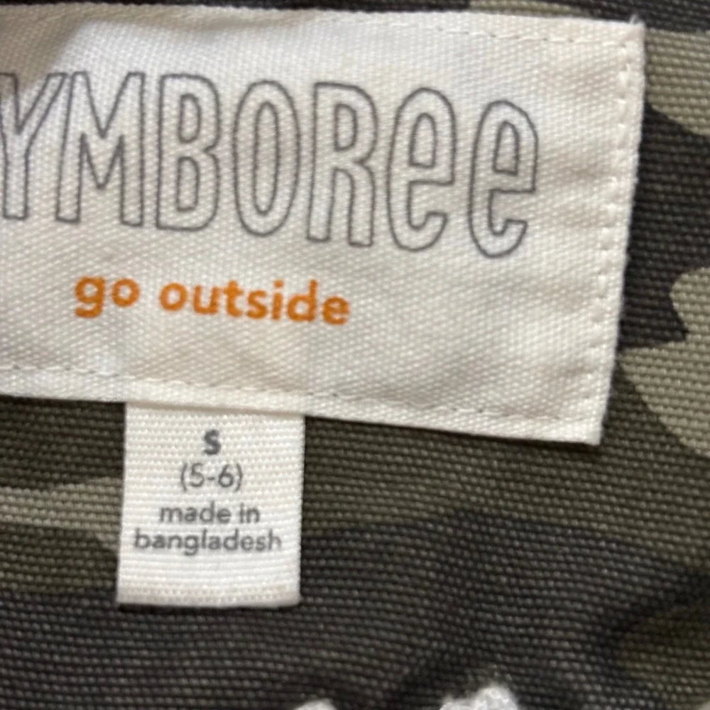 Gymboree Camo Jacket and GapKids Denim Jacket Bundle Size Small 5-7